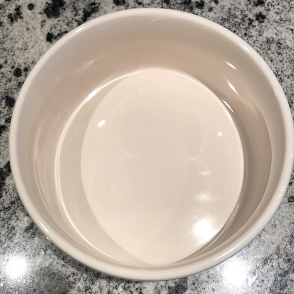 Rae Dunn HANGRY Dog Bowl off-white - Picture 3 of 3